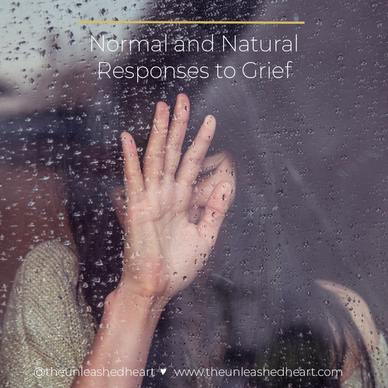 normal and natural responses to grief
